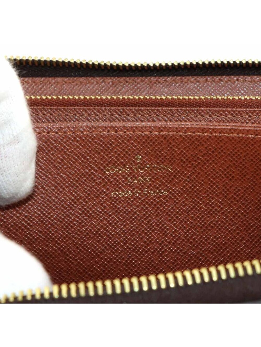 Louis Vuitton Monogram Zippy Wallet Zip Around Brown - Picture 8 of 8